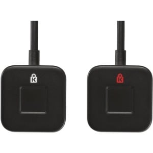 Kensington VeriMark Desktop Fingerprint Key - 1.19 m Cable - USB - TAA Compliant