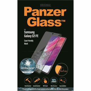 PanzerGlass Screen Protector - Transparent, Black - For LCD Smartphone - Scratch Resistant