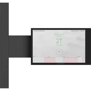 Crestron TSW-770/1070-MUMK-B Mullion Mount for Collaboration Display, Lighting Bar - Black - Aluminium