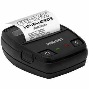 Custom MP RANGER Mobile Direct Thermal Printer - Monochrome - Receipt Print - USB - Serial - Bluetooth 4.2 - IEEE 802.11b/