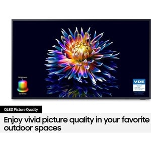 Samsung The Terrace LST9T QN65LST9TAF 64.5" Smart LED-LCD TV - 4K UHDTV - Titan Black - HLG, HDR10+ - Direct Full Array 16