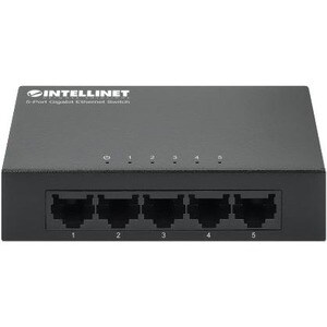 Switch de Escritorio Gigabit Ethernet de 5 puertos - Intellinet