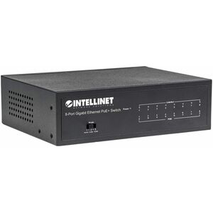 Switch PoE+ Gigabit Ethernet de 8 puertos - Intellinet