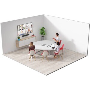 Logitech Rally Bar Mini Video Conferencing Camera - 30 fps - Graphite - USB 3.0 - 3840 x 2160 Video - 120° Angle - 4x Digi