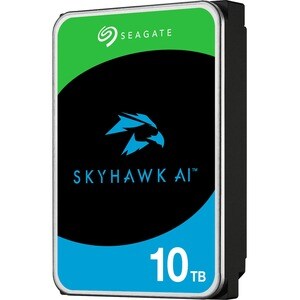 Seagate SkyHawk AI Festplatte - 3,5" Intern - 10 TB - SATA (SATA/600) - Conventional Magnetic Recording (CMR) Method - Net