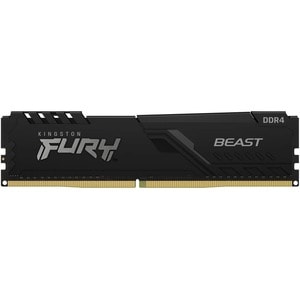 Kingston FURY Beast RAM Module - 32 GB (4 x 8GB) - DDR4-3200/PC4-25600 DDR4 SDRAM - 3200 MHz - CL16 - 1.35 V - 288-pin - DIMM