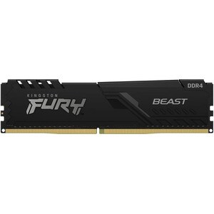 Kingston Technology FURY Beast 32GB 3200MT/s DDR4 CL16 DIMM (Kit of 2) 1Gx8 Black. Component for: PC, Internal memory: 32 