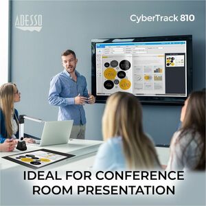 Adesso Cybertrack 810 Document Camera - CMOS - 3.8x Optical Zoom
