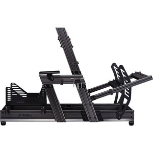 Next Level Racing F-GT Elite Formula & GT Aluminum Profile Simulator Cockpit - Front & Side Mount - For Gaming