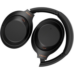 Sony WH-1000XM4 Wired/Wireless Over-the-head Stereo Headset - Black - Binaural - Circumaural - 1000 cm - Bluetooth - 4 Hz 