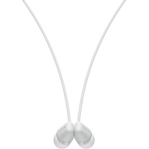 Sony WI-C200 Wireless Behind-the-neck, Earbud Stereo Earset - White - Binaural - In-ear - 914.4 cm - Bluetooth - 20 Hz to 