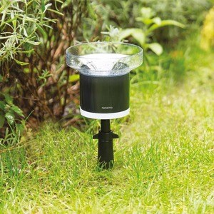Kit stazione meteorologica/pluviometro Netatmo - Alluminio, Con dorsi plastici