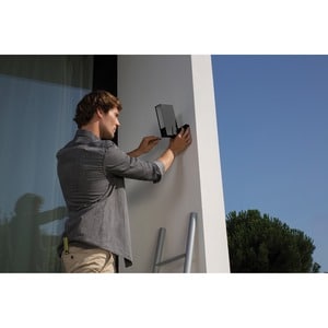 Telecamera di rete Netatmo 4 Megapixel Outdoor Full HD - Colore - 1 - Proiettore - Nero intenso - 15 m Infrarossi Visione 