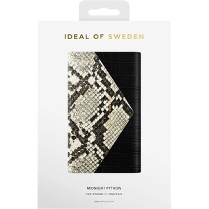 IDEAL ENVELOPE CLUTCH IPHONE X/XS/11 PRO MIDNIGHT PYTHON
