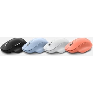 MOUSE BLUETOOTH ERGONOMICO AZUL CLARO