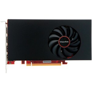 VisionTek AMD Radeon RX 550 Graphic Card - 4 GB GDDR5 - Full-height - 3840 x 2160 - 1.18 GHz Core - 128 bit Bus Width - PC