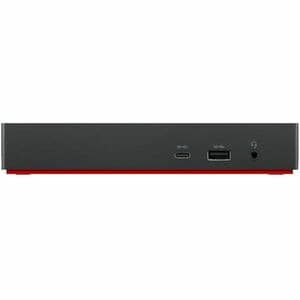 Lenovo USB Type C Docking Station for Notebook - Black - 3.0 Displays Supported - 3840 x 2160 - 2 x USB 2.0 - USB Type-C -