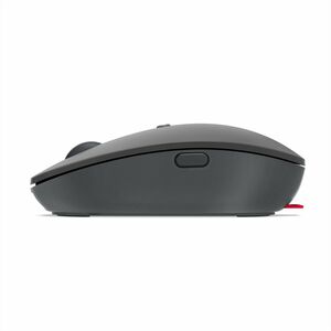 Lenovo GO Mouse - Bluetooth/Radio Frequency - USB - Blue Optical - 5 Button(s) - Storm Grey - Wireless - 2.40 GHz - Rechar