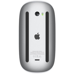 Apple Magic Mouse A1657 Mouse - Bluetooth - Lightning - White - Wireless - Yes
