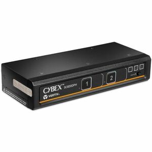 Vertiv AVOCENT Cybex 800 SC820 Digital e analógico KVM Switchbox - Compatível com TAA - 2 Computador(es) - 1 Utilizador(es