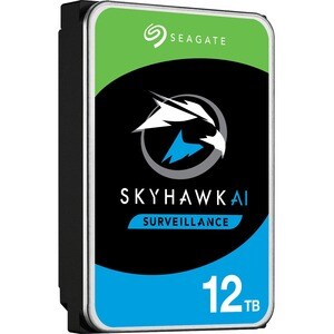 Seagate SkyHawk AI ST12000VE001 12 TB Hard Drive - 3.5" Internal - SATA (SATA/600) - Network Video Recorder, Camera Device