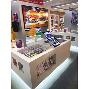 AllSee AO22H 22" LCD Digital Signage Display - 24 Hours/7 Days Operation - In-plane Switching (IPS) Technology - Touchscre