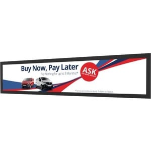 AllSee WS37HD8 37" LCD Digital Signage Display - Cortex A17 1.60 GHz - 2 GB DDR3 SDRAM - 1920 x 540 - LED - 1000 cd/m² - U