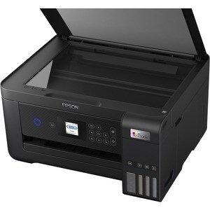 Epson ET-2850 Wireless EcoTank Inkjet Multifunction Printer - Colour - Black - Copier/Printer/Scanner - 33 ppm Mono/15 ppm