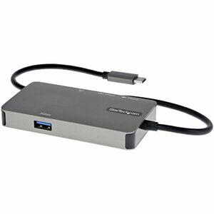 StarTech.com Adaptador Multipuertos USB-C - Docking Station USB Tipo C a HDMI o VGA - Replicador de Puertos USBC PD 100W -