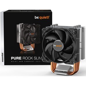 Listan Pure Rock Slim 2 Cooling Fan/Heatsink - Processor, Computer Case - 92 mm Maximum Fan Diameter - 1 x Fan(s) - 2000 r