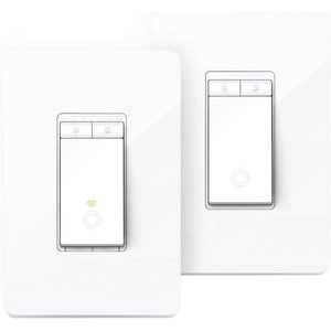 Kasa Smart WiFi Light Switch, 3-Way Dimmer Kit - 3-way Switch - Light Control - Alexa, Google Assistant, SmartThings Suppo