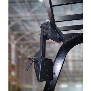 Gamber-Johnson Monitorschiene für Wire Guard - Schwarz - Höhenverstellbar