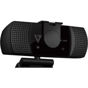 V7 WCF1080P - Webcam - 2 Megapixel - 30 fps - USB Typ-A - 1920 x 1080 Pixel Videoauflösung - Fixfokus - Mikrofon - Noteboo