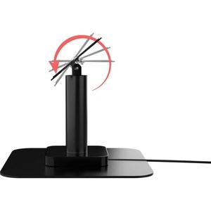 CTA Digital VESA Compatible Desk Mount with USB Ports and Cable Routing (Black) - 75 x 75, 100 x 100 - VESA Mount Compatib