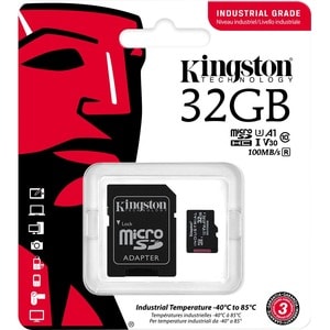 Kingston Industrial SDCIT2 32 GB Class 10/UHS-I (U3) V30 microSDHC