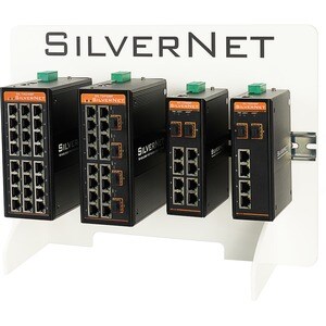 SilverNet Series 7 8 Ports Manageable Ethernet Switch - Gigabit Ethernet - 10/100/1000Base-T, 100/1000Base-X - 2 Layer Sup