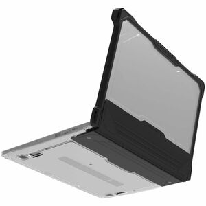 MAXCases Extreme Shell-L Rugged New Case for HP Chromebook - Textured Grip - Black/Clear - TAA Compliant - Impact Absorbin