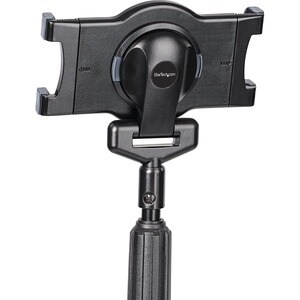 StarTech.com Mobile Tablet Stand with wheels, Height Adjustable Cart, Universal Rolling Tablet Stand for 7 - 11in w/ Detac