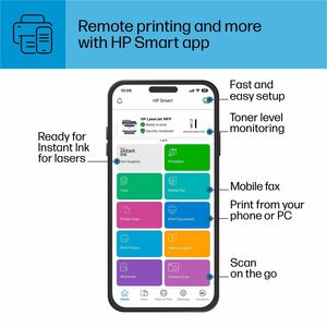 HP LaserJet M234sdw Wireless Laser Multifunction Printer - Monochrome - Copier/Printer/Scanner - 30 ppm Mono Print - 600 x