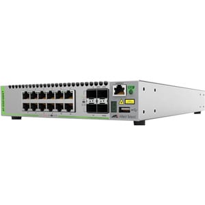 Allied Telesis CentreCOM XS900MX XS916MXT 12 Portas Gerenciável Comutador de camada 3 - Gigabit Ethernet, Ethernet de 10 G