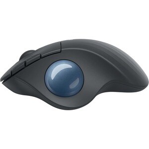Logitech ERGO M575 Mouse - Bluetooth - USB Type A - Optical - 3 Programmable Button(s) - Graphite - Wireless - 4000 dpi - 