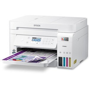 Epson EcoTank ET-3850 Inkjet Multifunction Printer-Color-Copier/Scanner-4800x1200 dpi Print-Automatic Duplex Print-5000 Pa