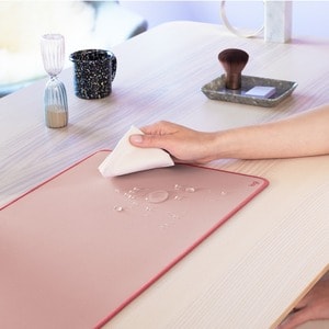 Logitech Desk Mat - Studio Series, Multifunctional Large Desk Pad, Anti-slip Base, Spill-resistant Durable Design, Darker 