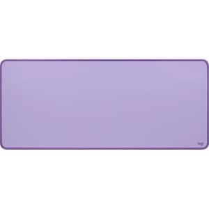 Logitech Mouse Pad - 300 mm x 700 mm - Lavender - Natural Rubber, Nylon, Polyester - Anti-slip, Anti-fray, Spill Resistant