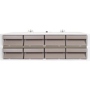 Ergotron CareFit Medizinische Warenkorb - TAA-konform - 8 Schubfach - Drücken/Ziehen Griff - 17,01 kg Kapazität - 4 Rollen
