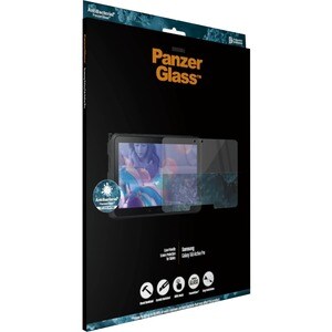 PanzerGlass Original Tempered Glass, Silicone Screen Protector - Crystal Clear - For LCD Tablet - Fingerprint Resistant, S