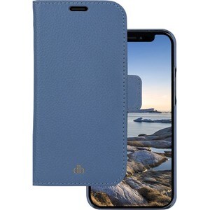 dbramante1928 ApS New York Carrying Case (Wallet) Apple iPhone 13, iPhone 13 Pro Smartphone - Ultramarine Blue - Impact Re