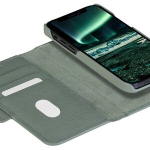 dbramante1928 ApS New York Carrying Case (Wallet) Apple iPhone 13, iPhone 13 Pro Smartphone - Green Bay - Impact Resistant
