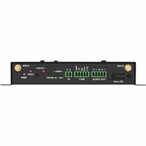Crestron AirMedia AM-3200-WF-I Audio/Video Switchbox - Cable - 3840 x 2160 - 4 Display - Display, Notebook, Smartphone, Ta