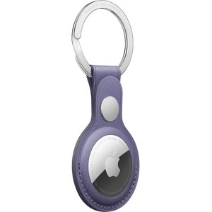 Apple AirTag Leather Key Ring - Wisteria - Leather - Wisteria